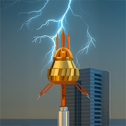 Lightning arrester detail